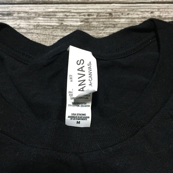 Bella Canvas Doc Swinsons Whiskey T Shirt Men’s M Black Short Sleeve Soft - Picture 6 of 8